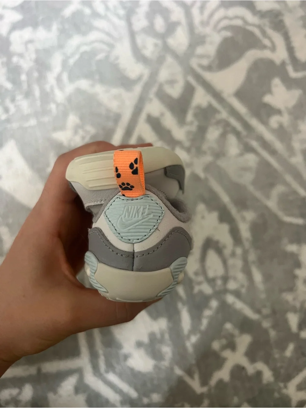 Nike Max 90 Crib SE (CB) Baby Bootie Toddler White Infant Soft Bottom shoes 2c